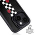 Rose Checkerboard iPhone 15 Kickstand Case